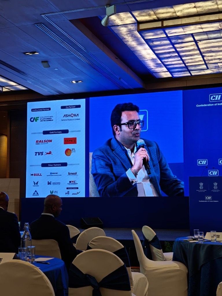 Speaking at CII conference